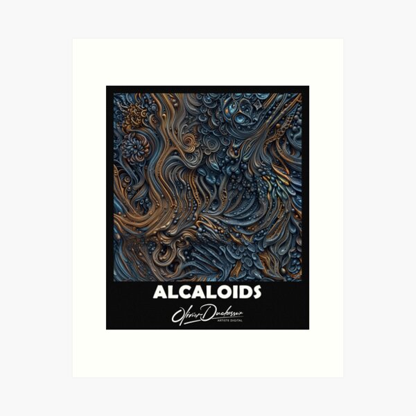 Aperçu de l'œuvre Alcaloids 100 créée et vendue par olivier duchossoir.