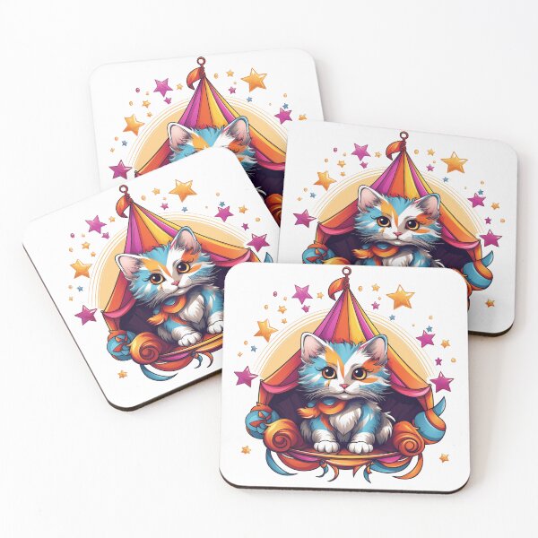 Item preview, Circus Cat - The Amazing Feline Performer designed and sold by Aziradesign.