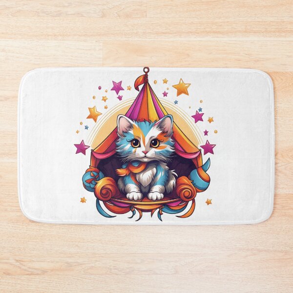 Item preview, Circus Cat - The Amazing Feline Performer designed and sold by Aziradesign.