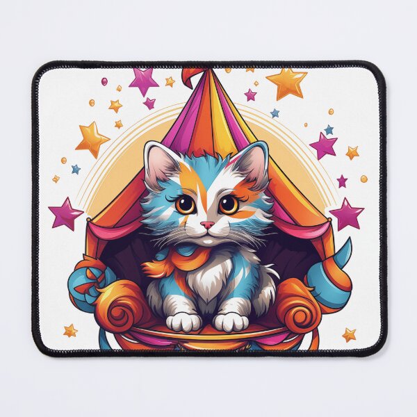 Item preview, Circus Cat - The Amazing Feline Performer designed and sold by Aziradesign.