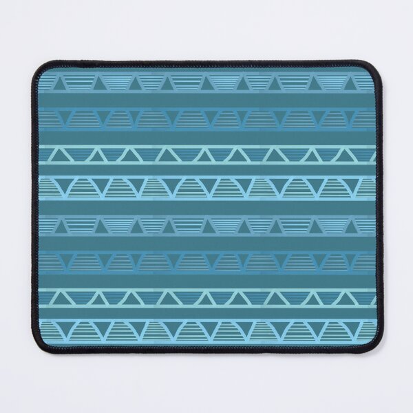 Item preview, Triangle Stripes on Deep Blue Gray  designed and sold by JaygiesDesign.