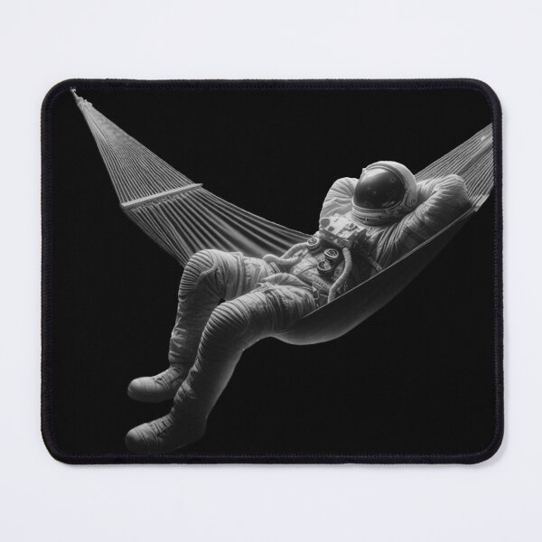 Item preview, cosmos astronaut funny surreal space cosmonaut hammock nap designed and sold by MaciejPetelski.