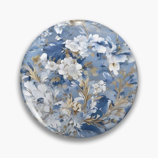 Item preview, Blue chinoiserie pattern designed and sold by Tamas Das.