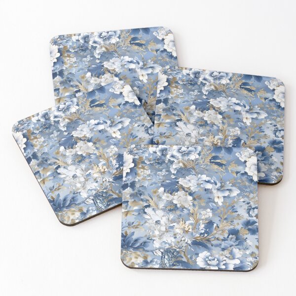 Item preview, Blue chinoiserie pattern designed and sold by Tamas Das.