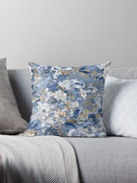 Item preview, Blue chinoiserie pattern designed and sold by Tamas Das.