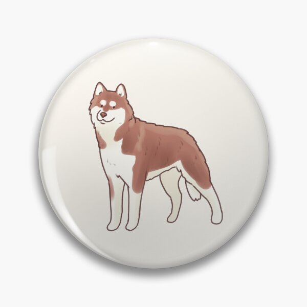 Item preview, Cute Red husky dog art  designed and sold by Artofmayara.