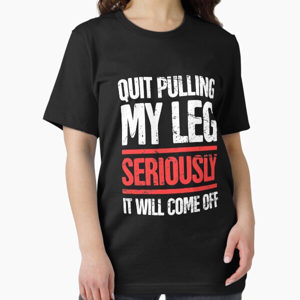 Funny Missing Or Amputated Leg Amputee Essential T-Shirt
