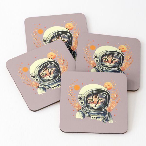 Item preview, Space Astronaut Cat designed and sold by Beatka1.