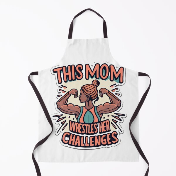 Item preview, Wrestler Mom Power - Flexing Arm Challenge designed and sold by NiftyWrx.