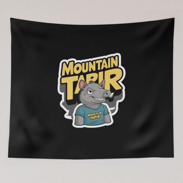 Item preview, Mountain Tapir designed and sold by Graphics Galore.