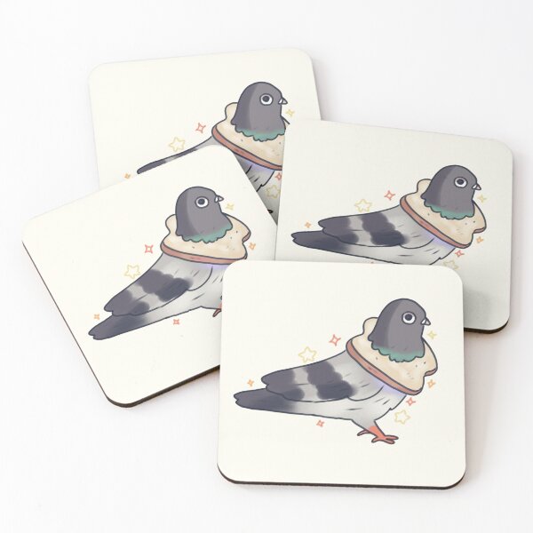 Item preview, Bread pigeon illustration  designed and sold by Artofmayara.