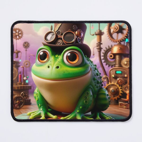 Item preview, Steampunk Bullfrog designed and sold by Sillytoe.