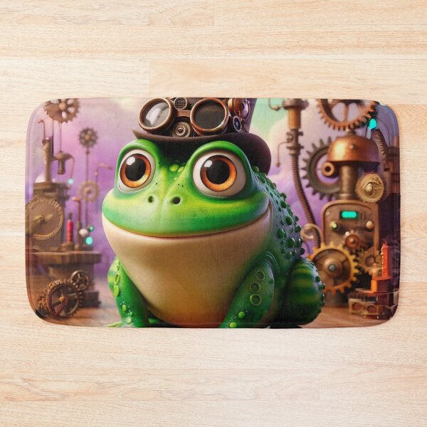 Item preview, Steampunk Bullfrog designed and sold by Sillytoe.