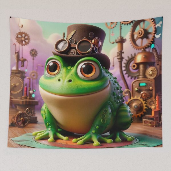 Item preview, Steampunk Bullfrog designed and sold by Sillytoe.