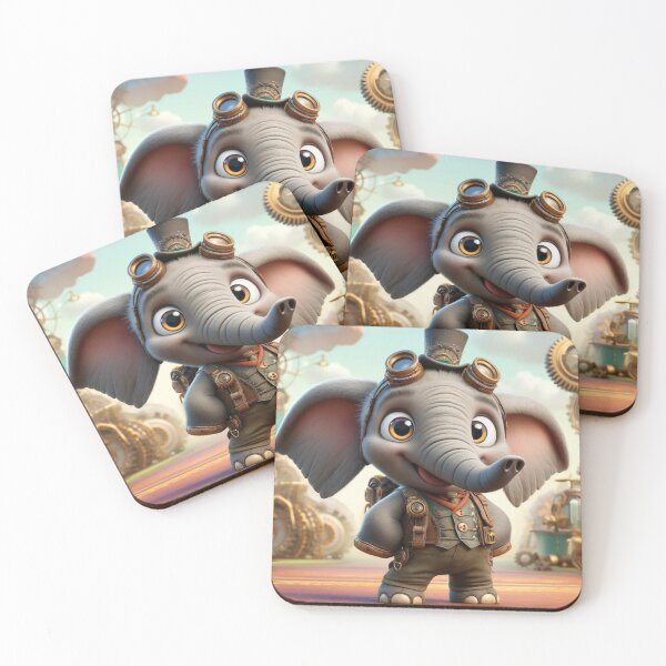 Item preview, Steampunk African Bush Elephant designed and sold by Sillytoe.