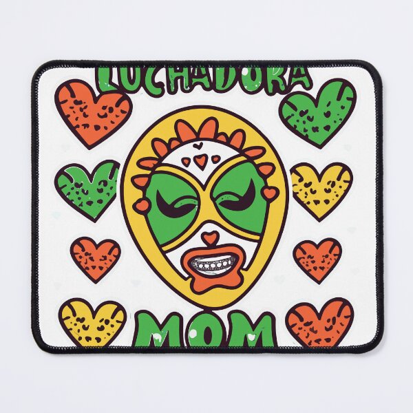 Item preview, Luchadora Mom Wrestler with Hearts designed and sold by NiftyWrx.