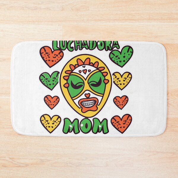 Item preview, Luchadora Mom Wrestler with Hearts designed and sold by NiftyWrx.