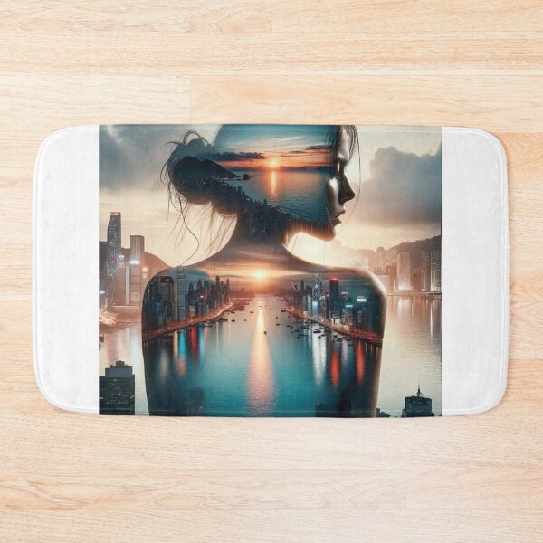 Item preview, Double Exposure Cityscape Silhouette designed and sold by SamurNesvi.