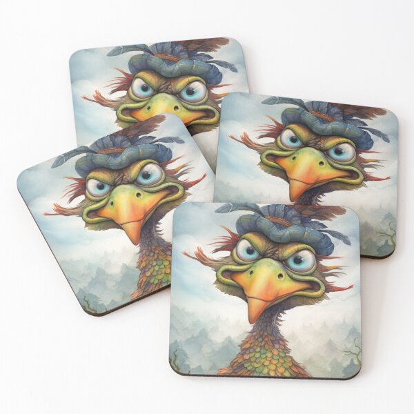 Item preview, Feathered Frenzy: The Eccentric Hawk designed and sold by Sillytoe.