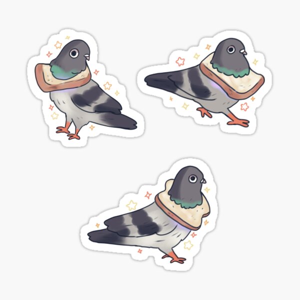 Item preview, pigeon bread pack designed and sold by Artofmayara.