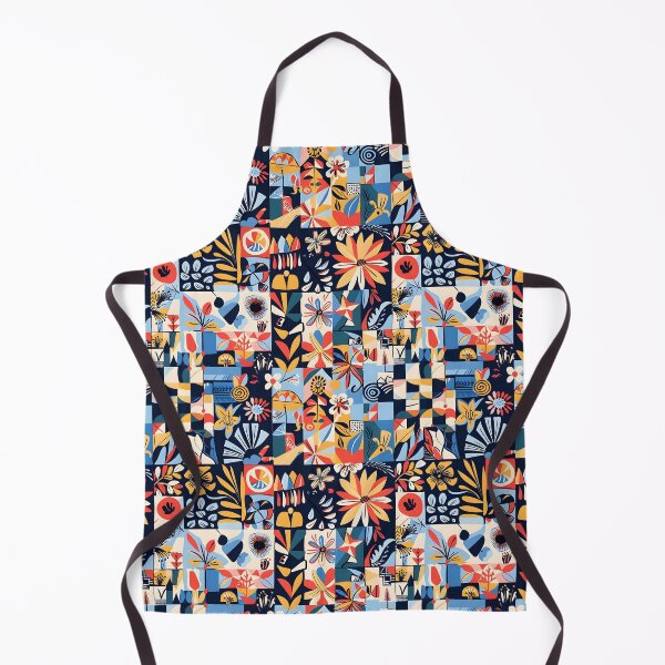 Item preview, Colorful Abstract Sicilian Tile Pattern designed and sold by VoyteksDesigns.