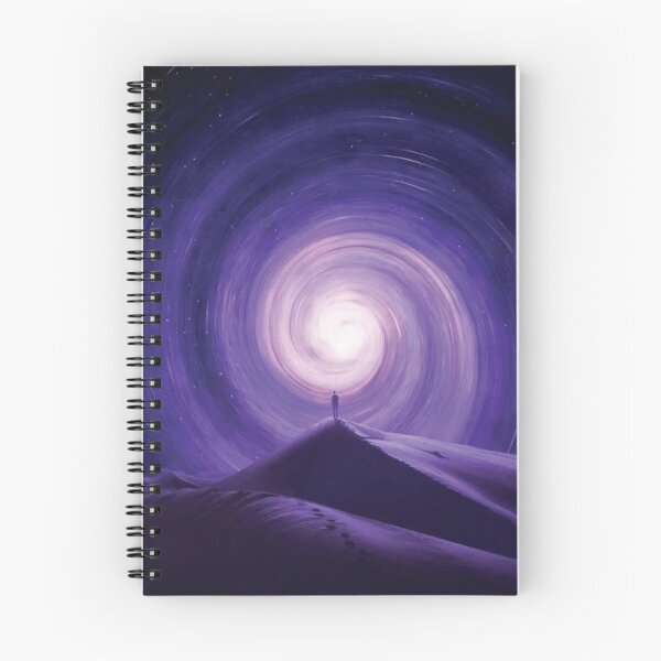 Item preview, Man Standing Before Cosmic Vortex designed and sold by SamurNesvi.