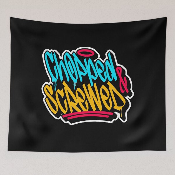 Item preview, 90s Hip-Hop Chopped & Screwed Vintage Graffiti Tag Style designed and sold by Mr. Graphilip.