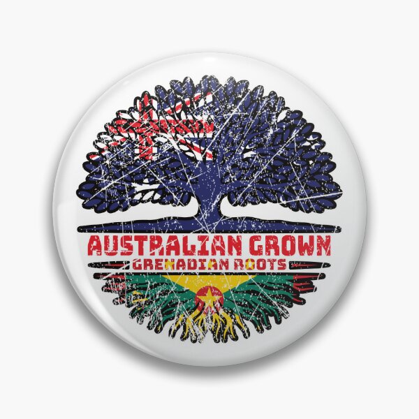 Item preview, Grenada Grenadian Australian Australia Tree Roots Flag designed and sold by FlagX.