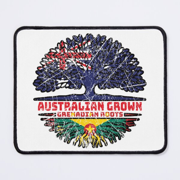 Item preview, Grenada Grenadian Australian Australia Tree Roots Flag designed and sold by FlagX.