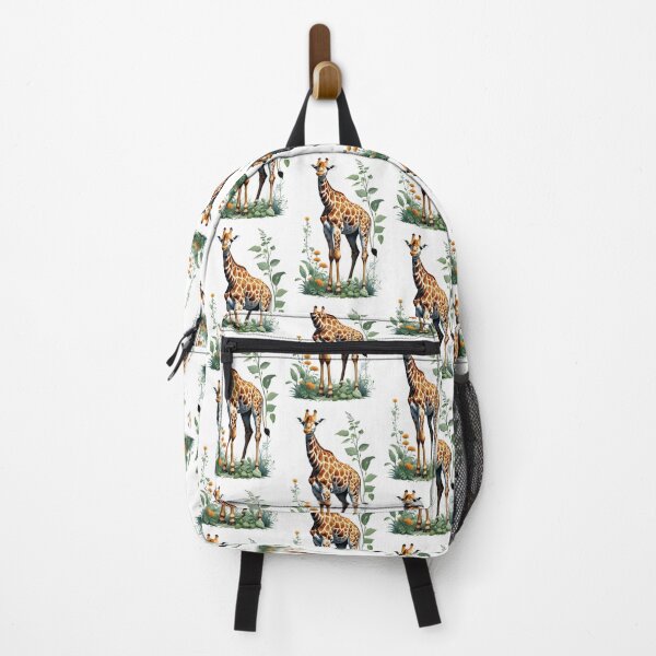 Item preview, Cute giraffe among greenery designed and sold by MadinaFatt.