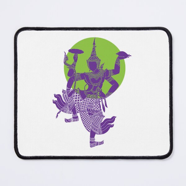 Item preview, Lord Vishnu supreme soul - Vishnu God lai thai traditional bright and cheerful designed and sold by Bspaces.