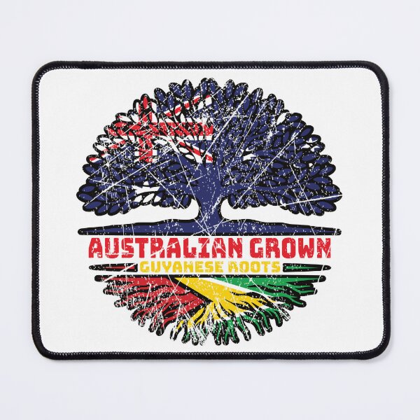 Item preview, Guyana Guyanese Australian Australia Tree Roots Flag designed and sold by FlagX.