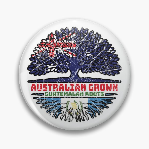 Item preview, Guatemala Guatemalan Australian Australia Tree Roots Flag designed and sold by FlagX.
