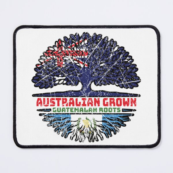 Item preview, Guatemala Guatemalan Australian Australia Tree Roots Flag designed and sold by FlagX.