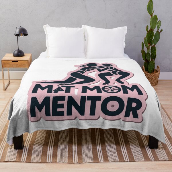 Item preview, Mat Mom Mentor Wrestling Silhouette designed and sold by NiftyWrx.