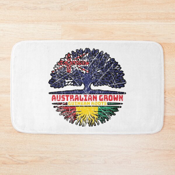 Item preview, Guinea Guinean Australian Australia Tree Roots Flag designed and sold by FlagX.