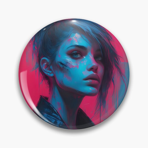 Item preview, Paint Glitch Portrait #5 designed and sold by Pokemondundee.