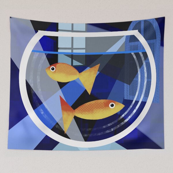 Item preview, Goldfish Bowl Abstract designed and sold by Andrew  Hitchen.