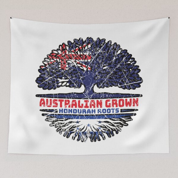 Item preview, Honduras Honduran Australian Australia Tree Roots Flag designed and sold by FlagX.