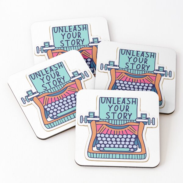 Item preview, Unleash Your Story - Minimalist Typewriter Design designed and sold by NiftyWrx.