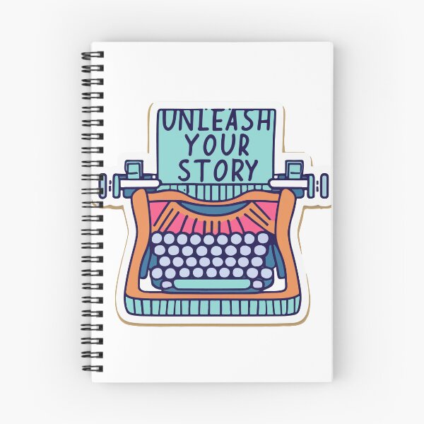 Item preview, Unleash Your Story - Minimalist Typewriter Design designed and sold by NiftyWrx.