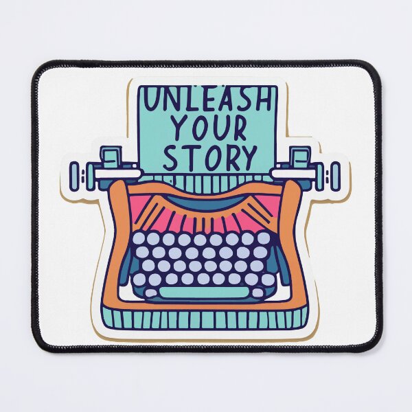 Item preview, Unleash Your Story - Minimalist Typewriter Design designed and sold by NiftyWrx.