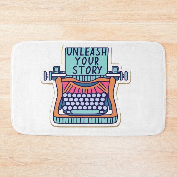 Item preview, Unleash Your Story - Minimalist Typewriter Design designed and sold by NiftyWrx.