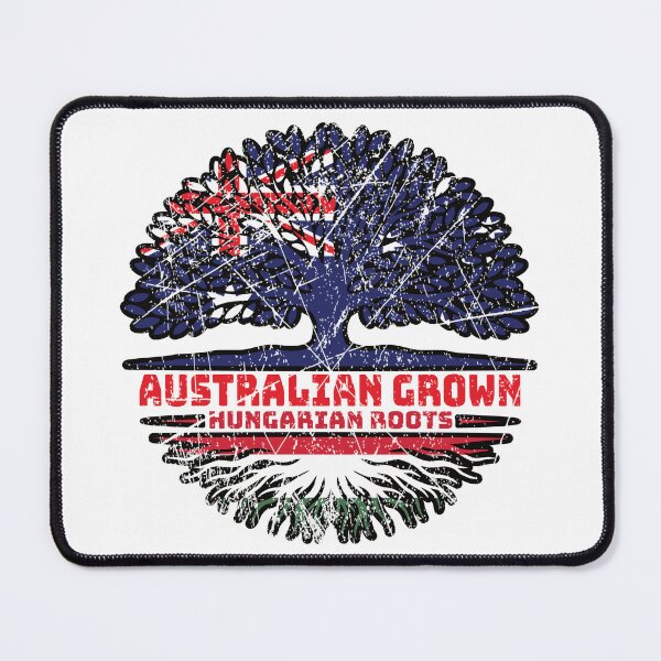 Item preview, Hungary Hungarian Australian Australia Tree Roots Flag designed and sold by FlagX.
