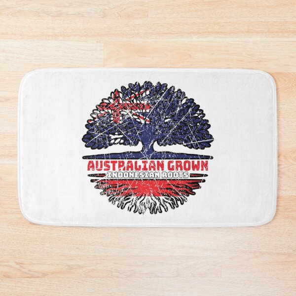Item preview, Indonesia Indonesian Australian Australia Tree Roots Flag designed and sold by FlagX.