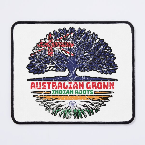 Item preview, Indian India Australian Australia Tree Roots Flag designed and sold by FlagX.
