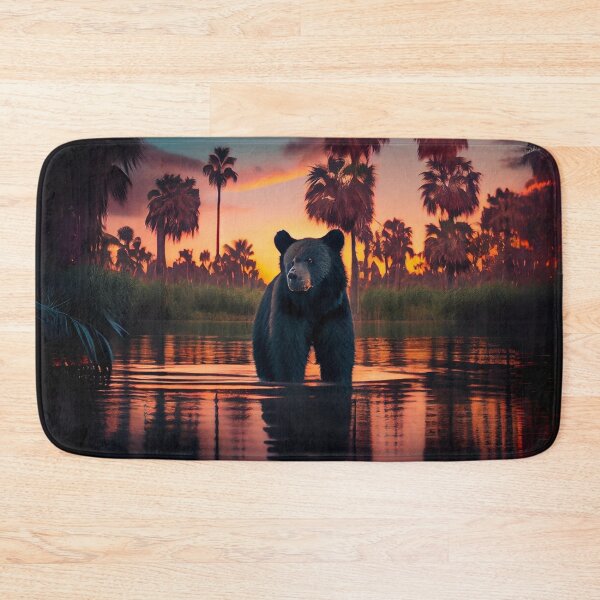 Item preview, Twilight Tranquillity: Jungle Black Bear designed and sold by Sillytoe.