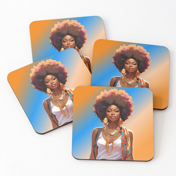 Item preview, Afro-Style Woman Urban Expression designed and sold by Indoni.