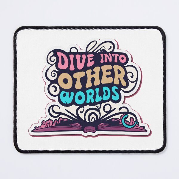 Item preview, Dive into Other Worlds - Magical Fantasy Book designed and sold by NiftyWrx.