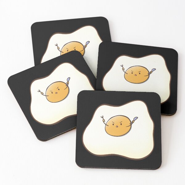 Item preview, Cute Fried Egg Kawaii Egg designed and sold by YQvibe Studio.